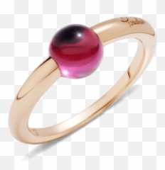 Rhodolite Garnet Mu0027ama Non Mu0027ama Ring Emoji,Mix Of Emotion