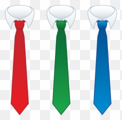 Red Green And Blue Ties In Row Clipart Free Image Download Emoji,Red Green Emoji