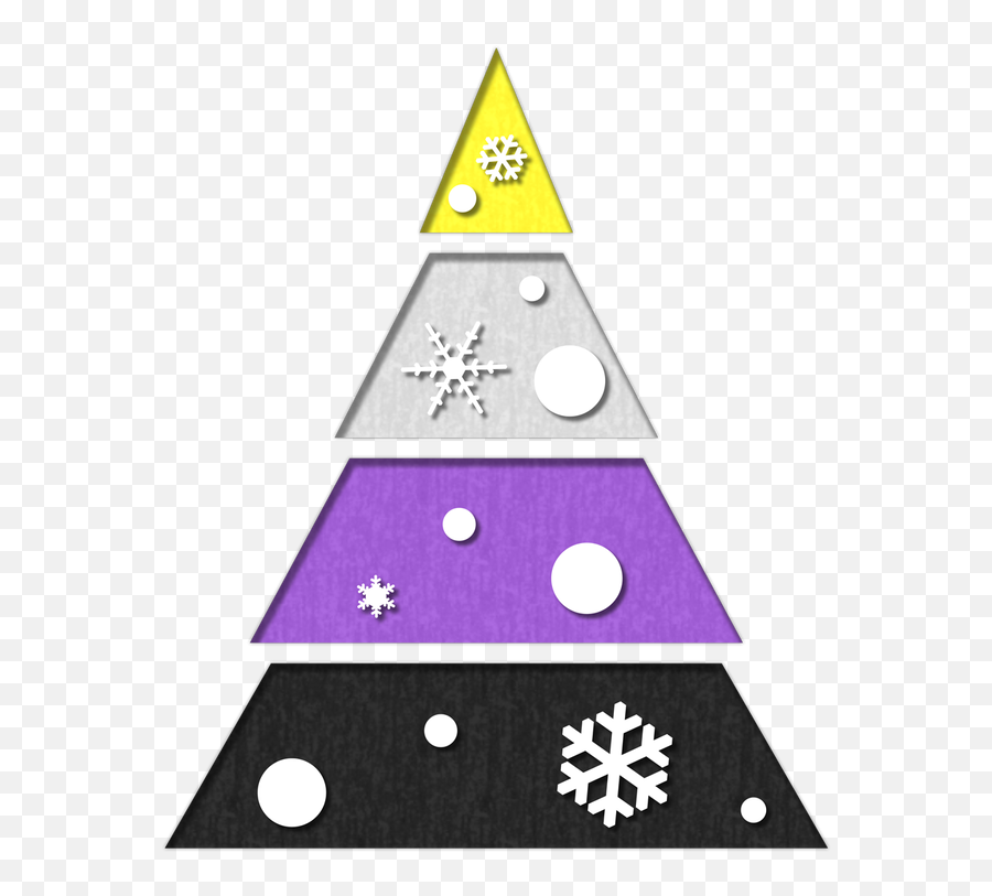 Non - Binary Xmas Tree Live Loud Graphics Emoji,Non Binary Flag Emoji