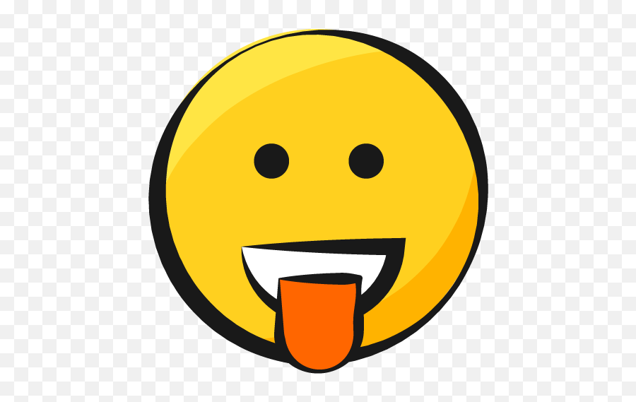 Download Hd Share - Emoji Tongue Animated Gif Transparent Happy,Tongue Emoji Png