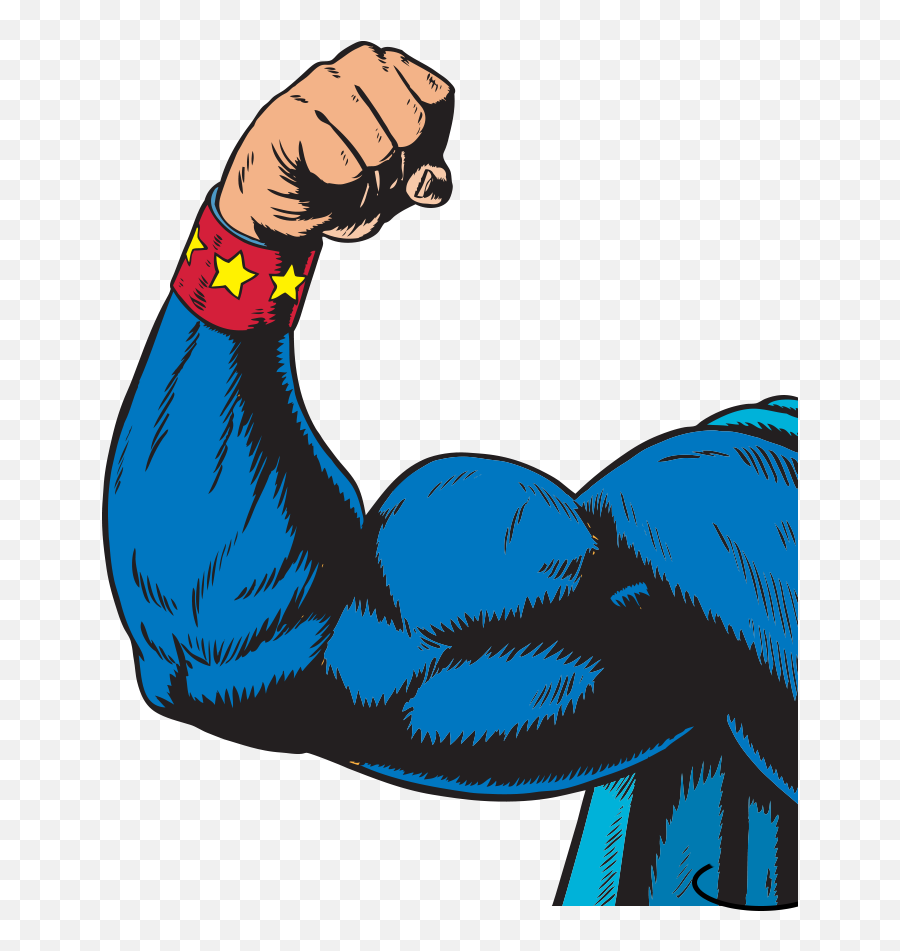 Superhero Arm - Arm Flexing Clipart Full Size Clipart Flexing Superhero Arm Emoji,Flexing Arm Emoji