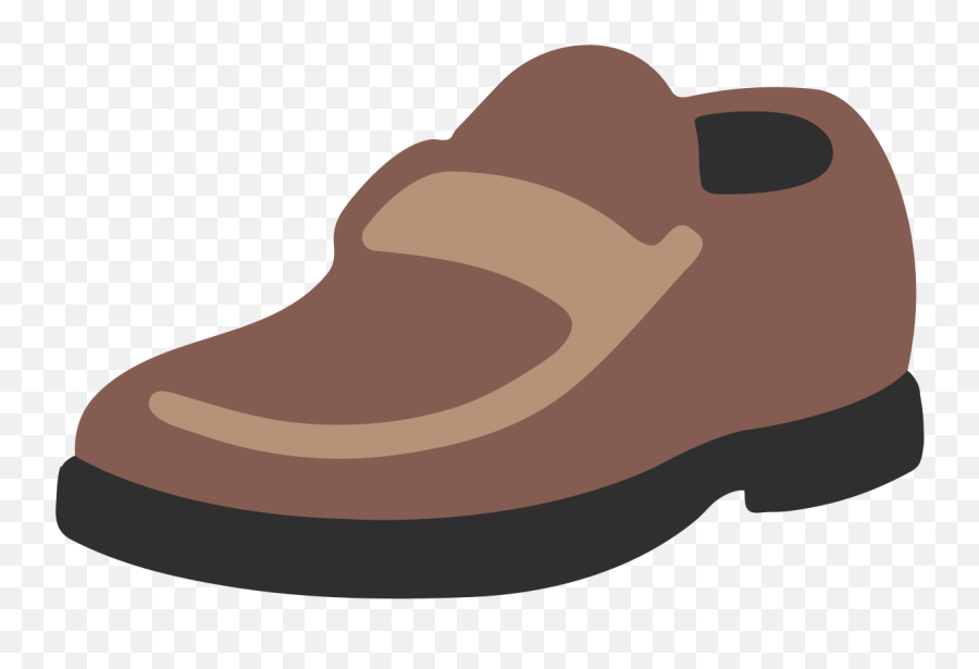 Emoji U1f45e - Shoe Emoji Transparent Background,Shoes Emoji