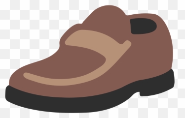 Emoji U1f45e - Shoe Emoji Transparent Background,Shoes Emoji