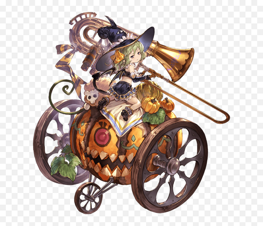 Japanese Anime Granblue Fantasy Fes 2019 Zeta Halloween - Halloween Granblue Fantasy Emoji,Dragon Quest Slime Emoji