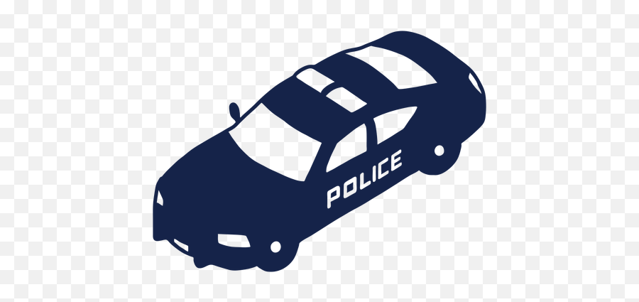 Police Car Left Facing Angled Ad Sponsored Sponsored - Automotive Decal Emoji,Police Car Emoji