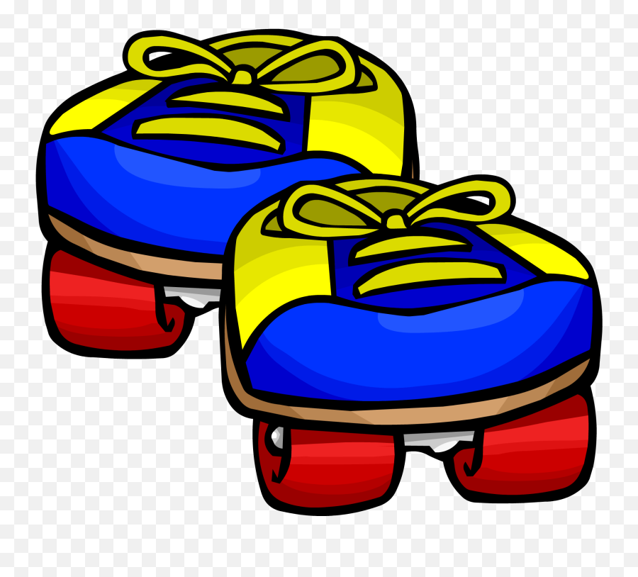 Blue Rollerskates Club Penguin Wiki Fandom - Club Penguin Roller Skates Emoji,Roller Skating Emoji