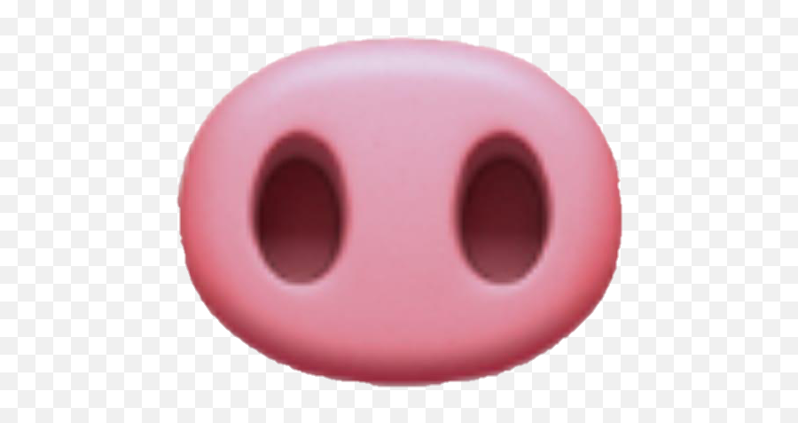 Download Emoji Pignose Nose Pigsnout - Pig Nose Apple Emoji,Pig Nose Emoji