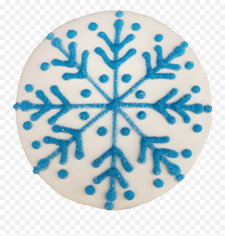 Emoji Cookie - Decorative,Snow Flake Emoji