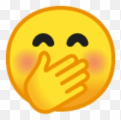 Hand Over - Face With Hand Over Mouth Emoji,Tokyo Ghoul Emojis