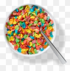 Fruitypebbles Sticker - Transparent Png Cereal Bowl Emoji,Find The Emoji Bowl Of Cereal