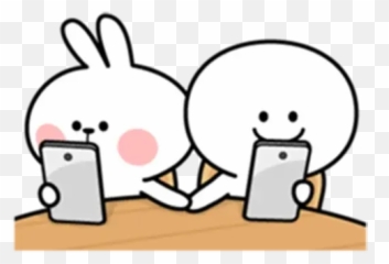 Spoiled Rabbit 6 Whatsapp Stickers - Stickers Cloud Sticker Spoiled Rabbit Emoji,Emoticon Bergerak Whatsapp