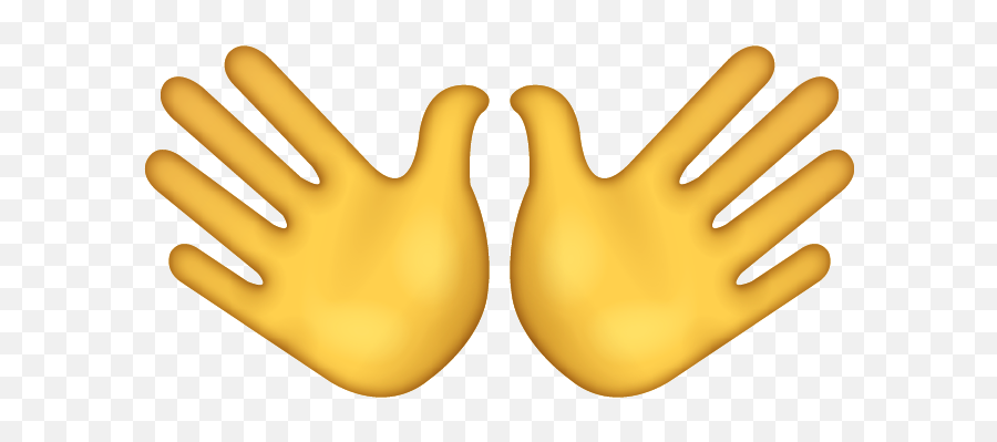 Hand Emoji Free Download Ios Hand Sign - Open Hands Emoji Png,Hand Emoji