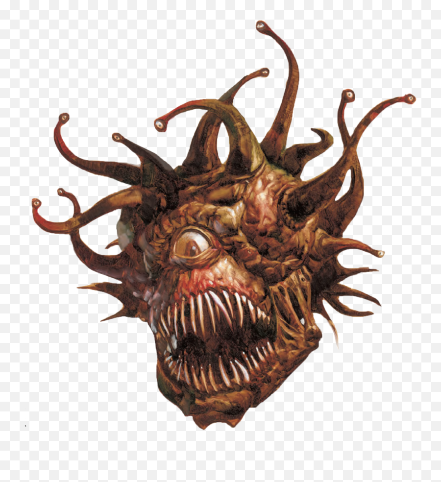 Deep Dive - The Beholder U2014 Dump Stat Adventures Dungeons And Dragons Beholder Emoji,Emotion Draining Monster