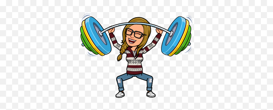 November 2019 - Male Bitmoji Working Out Emoji,Deadlift With Your Emotions