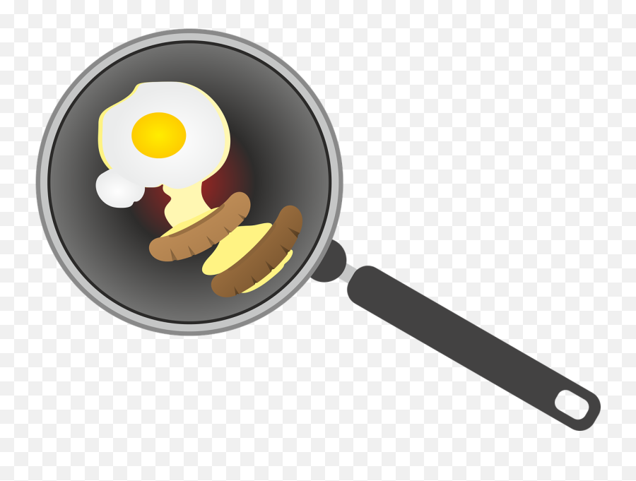 Frying Pan Pan Breakfast - Frying Pan Clipart Full Size Panela Com Ovo Png Emoji,Peter Pan Emojis