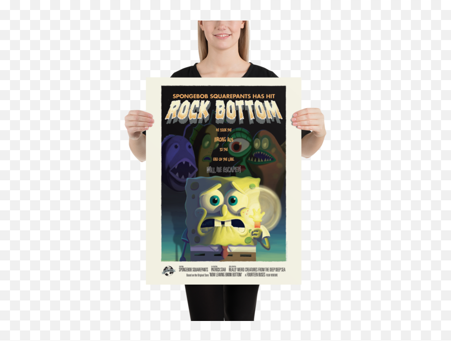 Spongebob Squarepants Rock Bottom - Spongebob Squarepants Rock Bottom Emoji,The Spongebob Movie In Emojis