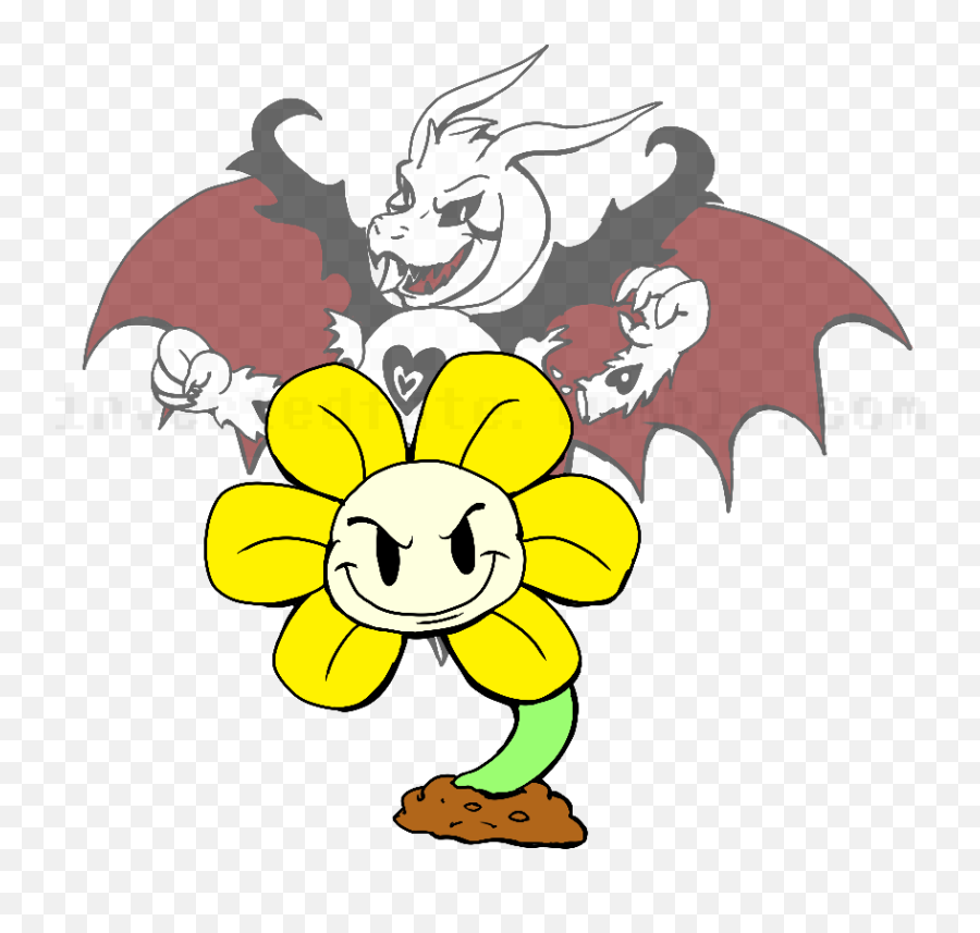 Inverted Fate - Portable Network Graphics Emoji,Undertale Flowey Emotions