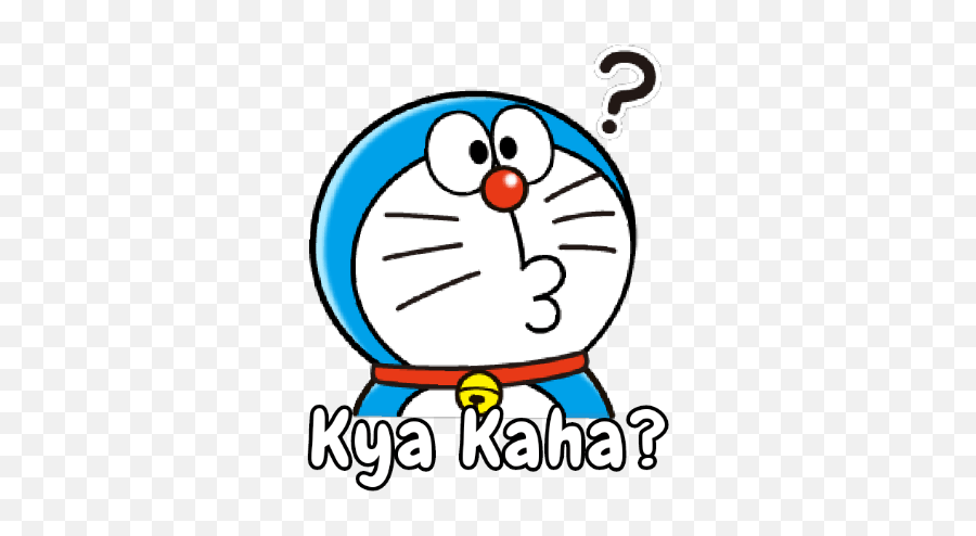 Moody Doraemon Hindi - Doreamon Whats App Sticker Emoji,Moody Emoji