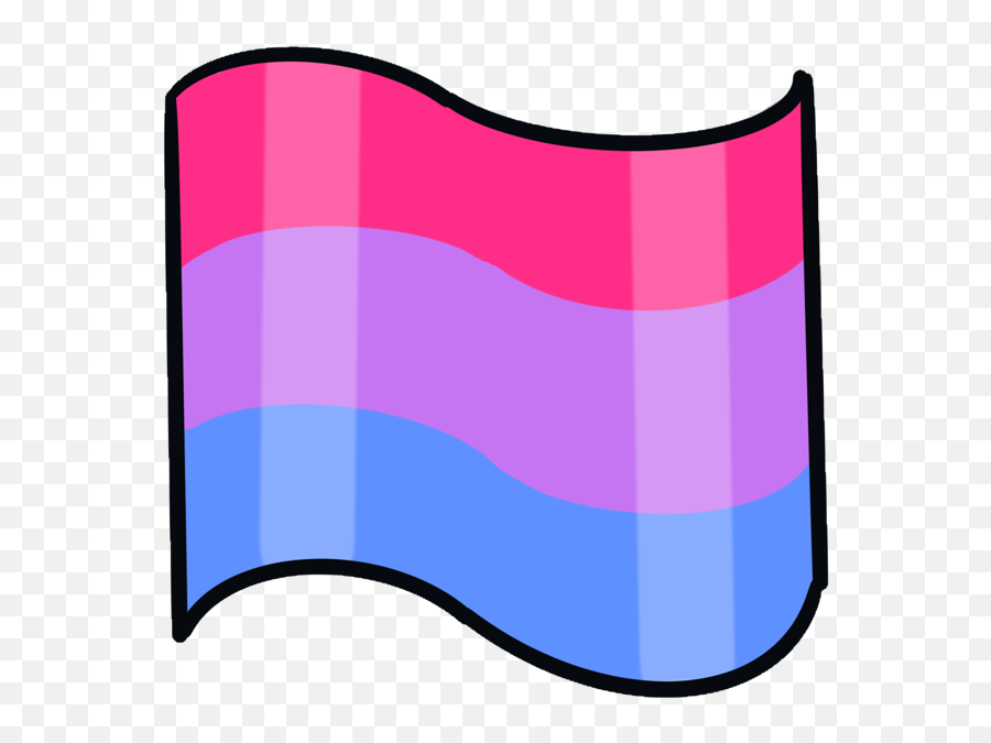 Bi Flag Emoji - Vertical,Pansexual Flag Emoji Copy And Paste