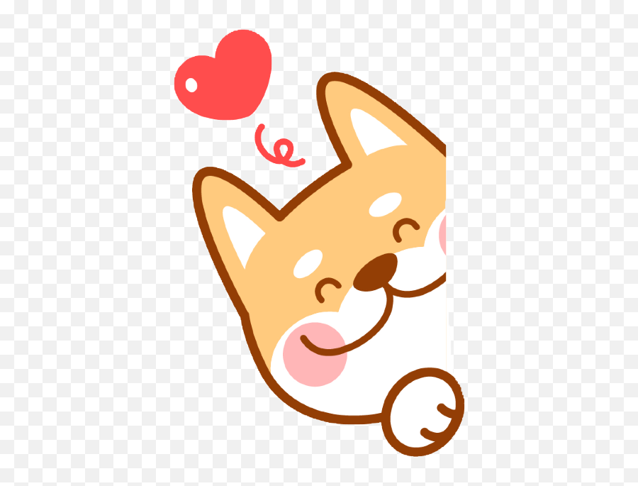 Cute Transparent Dog Logo Download Transparent Dog Png For - Cute Like Transparent Background Emoji,Imagens De Pets [emojis ...]