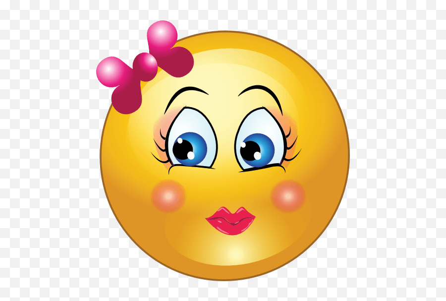 Free Smiley Girl Cliparts Download Free Clip Art Free Clip - Cute Girl Emoji Faces,Woman Emoji