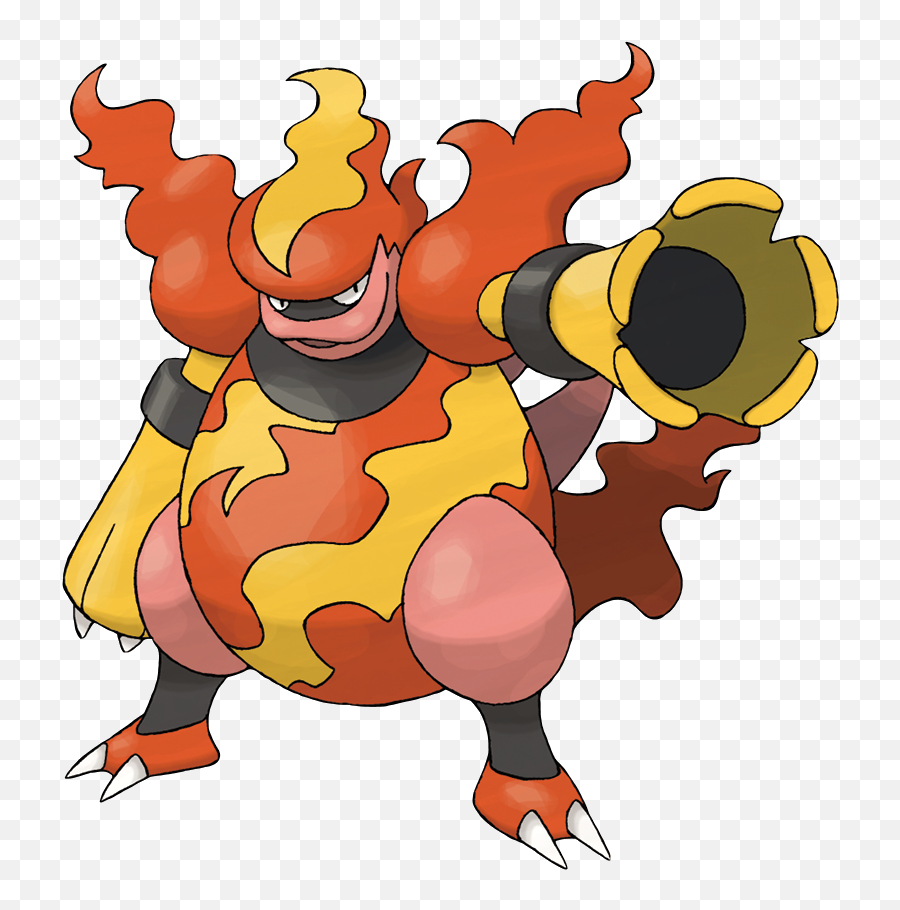 Magmortar Pokémon - Bulbapedia The Communitydriven Pokémon Magmortar Emoji,Pokemon Platinum Weird Tiny Emoticon Next To Pokemon