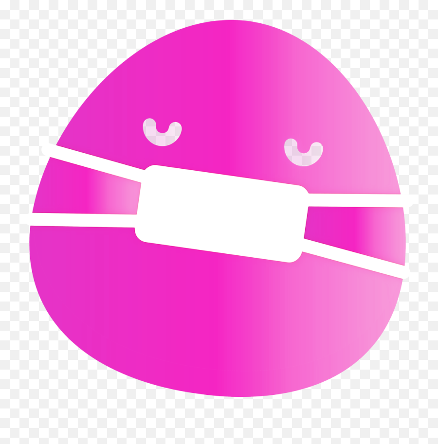 Coronavirus Emoji Mask Pink Transparent,Mask And Man Emoji