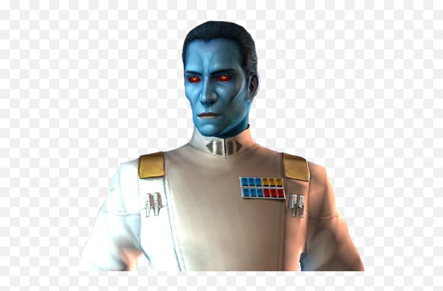 How Powerful Is Darth Vader Compared - Grand Admiral Thrawn Transparent Background Emoji,7 Star Wars Comics That Will Fill You With Emotion