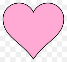 Pink Heart Clip Art At Clker - Light Pink Heart Clipart Emoji,Emojis Meaningwallpaper