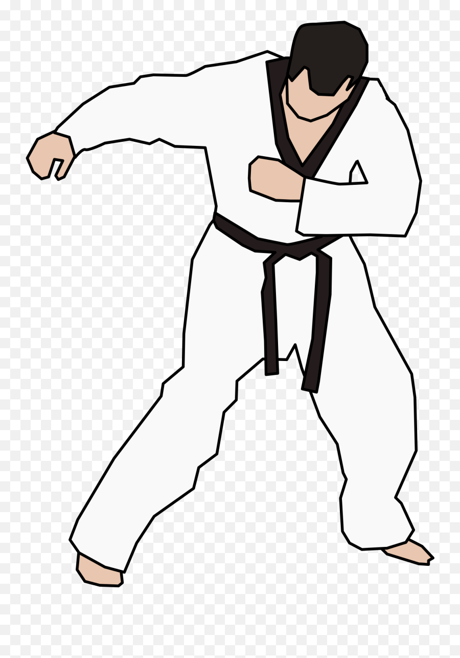 Karate Maker With Black Belt Free Image Download Emoji,Cartoon Characters Emotions Maker