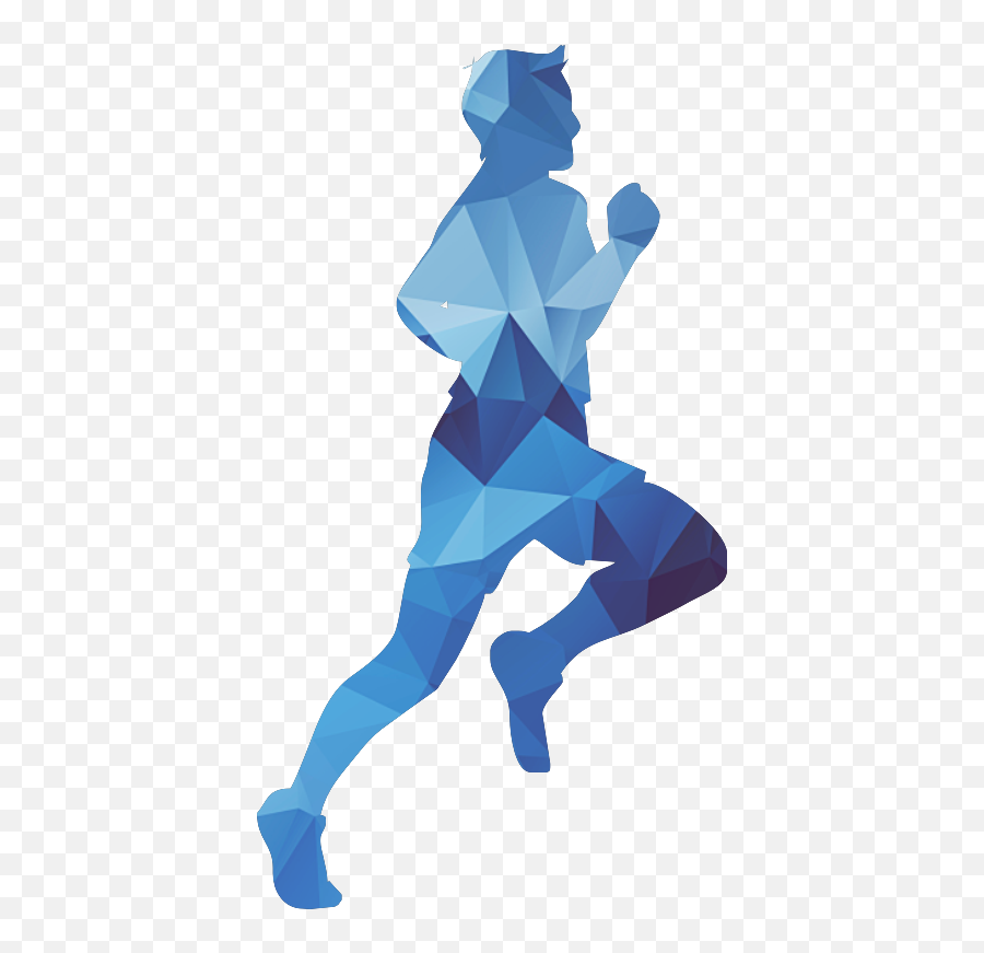 Euclidean Vector Running Silhouette - Silhouettes Of People Running Silhouette Vector Transparent Emoji,Jogging Emoji