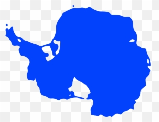 Antarctica Clipart Antartica - Continents Antarctica Png Antarctica Continent Blue Map Emoji,Antarctica Flag Emoji