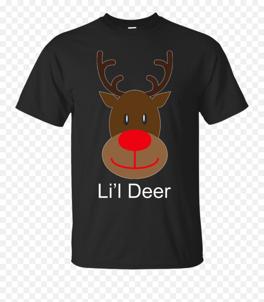 Rudolph Red Nose Reindeer T - Shirt Santa Christmas Shirt Emoji,Ridolph Emoji