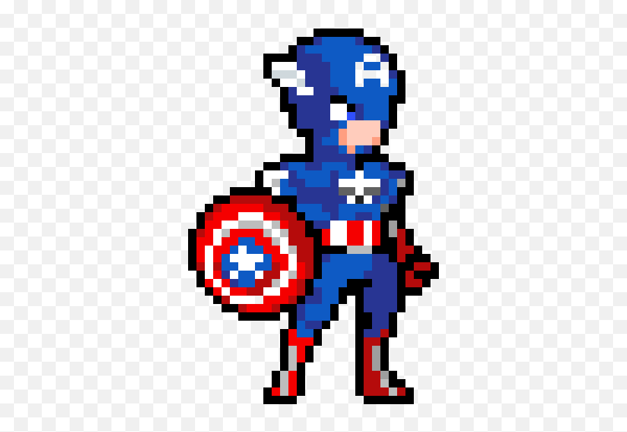 Transparent Pixel Superhero Clipart - Marvel Pixel Art Superheroes Emoji,Captain Marvel Emoji