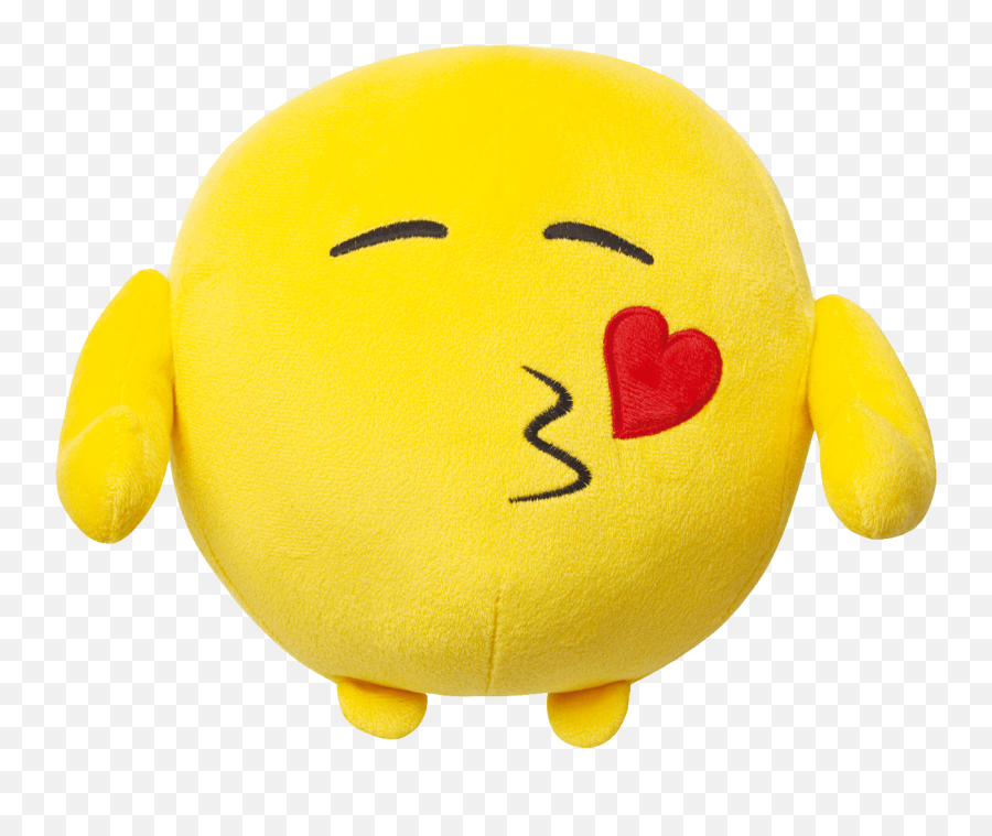 Imoji Pelucia 18 Cm Beijo - Br552 Carrefour Emoji,Emoticon Cama