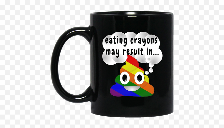 Perfect Eating Crayons May Result In Rainbow Poop Emoji T - Shirt,Result Emoji