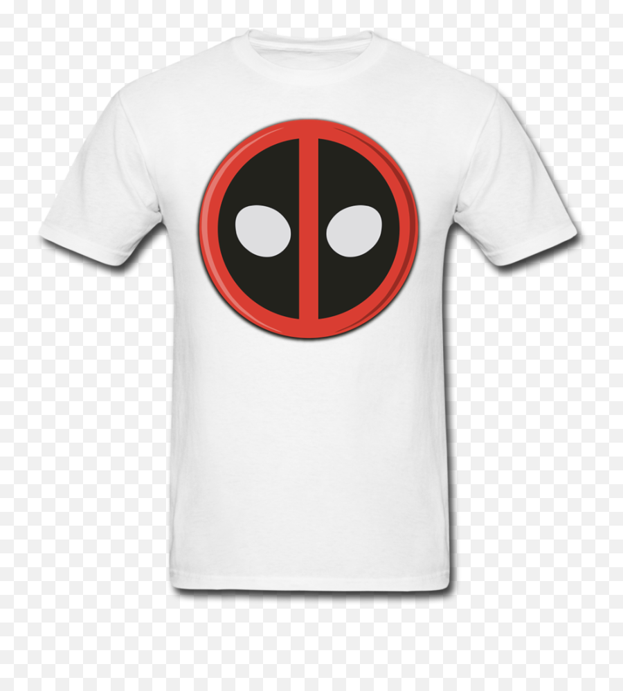 Deadpool Logo Menu0027s T - Shirt U2013 Finepaean T Shirt Emoji,Godzilla Emoticon