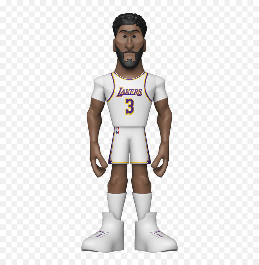 Anthony Davis - Nba Lakers Vinyl Gold 5 Funko Eu Emoji,Basketball Player Emoji