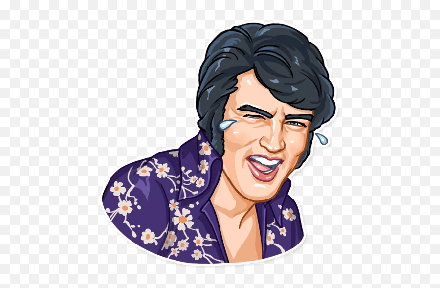 Elvis Presley - Stickers Elvis Presley Whatsapp Emoji,Elvis Presley Emoji