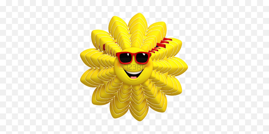 Bip Ling - Happy Emoji,Thinking Emoji Sun Gif