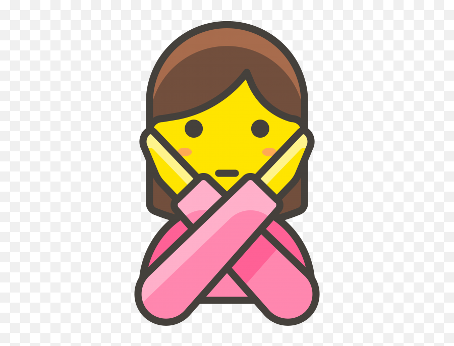 Food Emoji - Vector No Icon Png Hd Png Download Original Person With Raised Hand Icon,Food Emoji