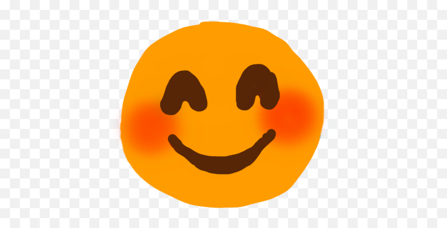 Download Hd Poorly Drawn Emoji - Happy,Poorly Drawn Crying Emoji