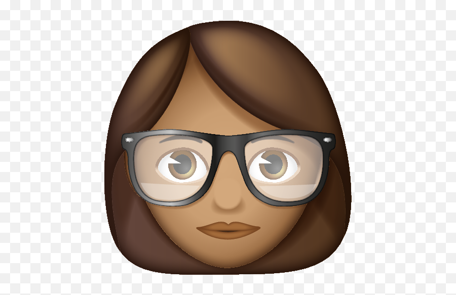 Emoji U2013 The Official Brand Woman With Glasses Fitz 4 - Icon Woman With Glasses,Eyeglass Emoji