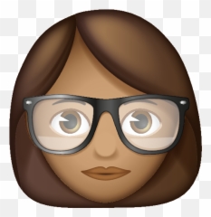 Emoji U2013 The Official Brand Woman With Glasses Fitz 4 - Icon Woman With Glasses,Eyeglass Emoji