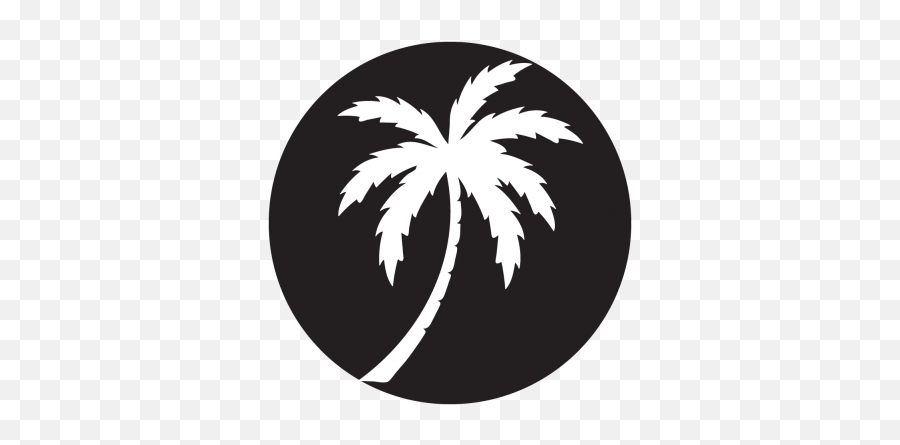 Palm Tree Transparent Silhouette - Jeep Spare Tire Cover Palm Tree Emoji,Palm Tree Emoji