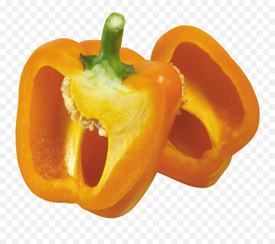Transparent Yellow Bell Pepper - Orange Peppers Transparent Background Emoji,Bell Pepper Emoji
