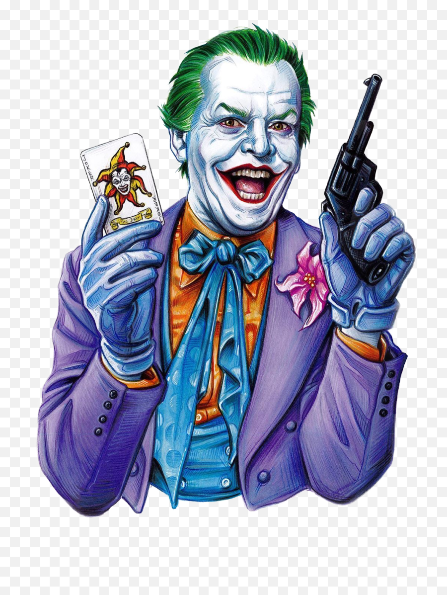 Joker Batman Villain Villian Sticker - Joker Emoji,Batman Joker Emoji
