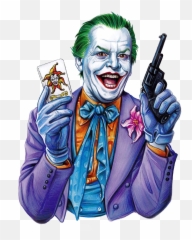 Joker Batman Villain Villian Sticker - Joker Emoji,Batman Joker Emoji