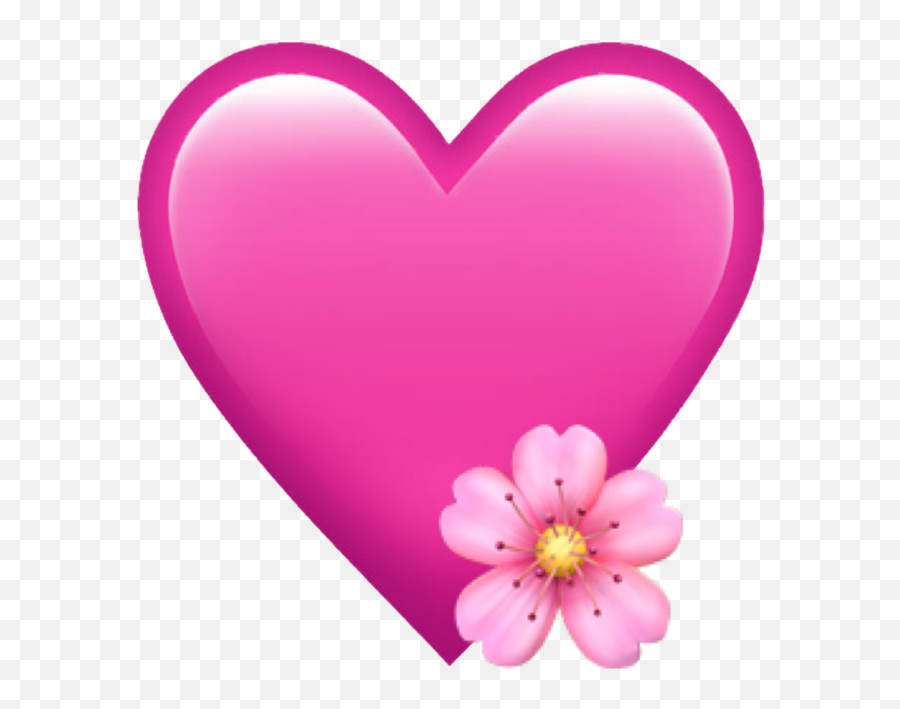 Download Popular And Trending Emojifreetoedit Stickers On - Pink Heart Emoji Icon,Spring Emojis