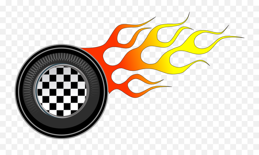 Flame Clipart Race Car Flame Race Car - Roda Hot Wheels Png Emoji,Race Car Emoji